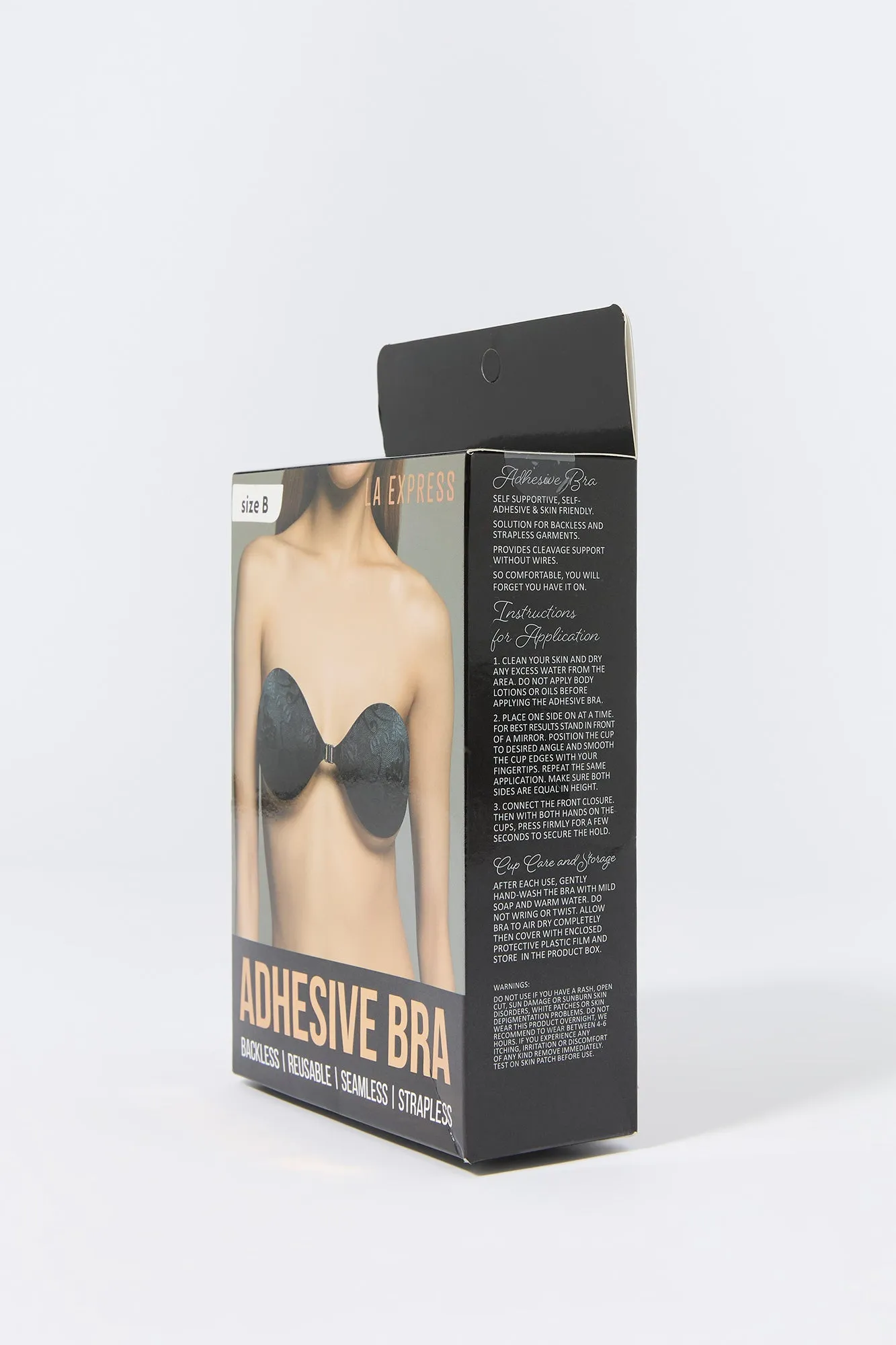 Adhesive Strapless Bra
