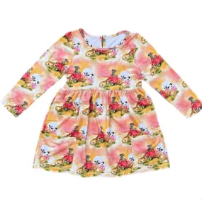 Aussie Farmer Long Sleeve Pocket Dress