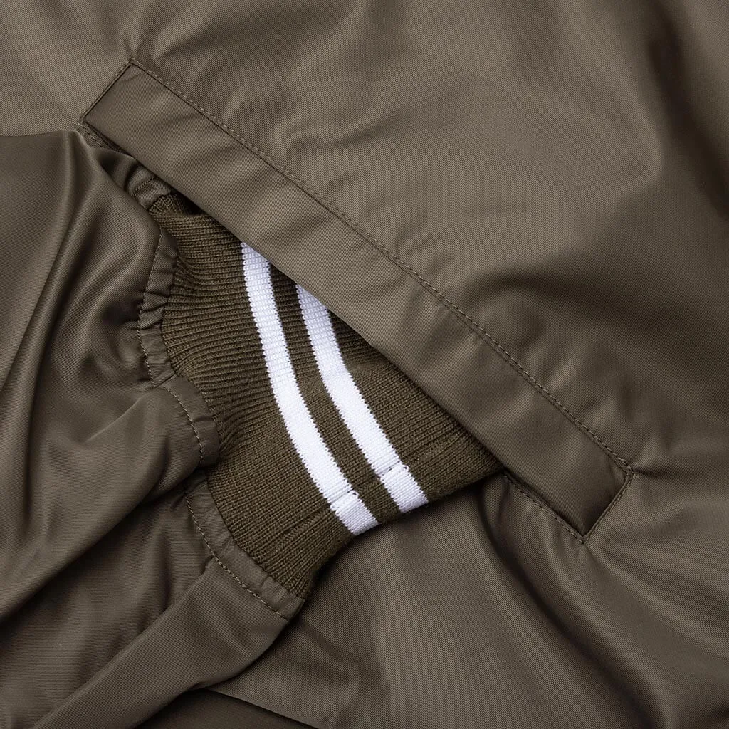 Baseball Jacket - Olive Drab