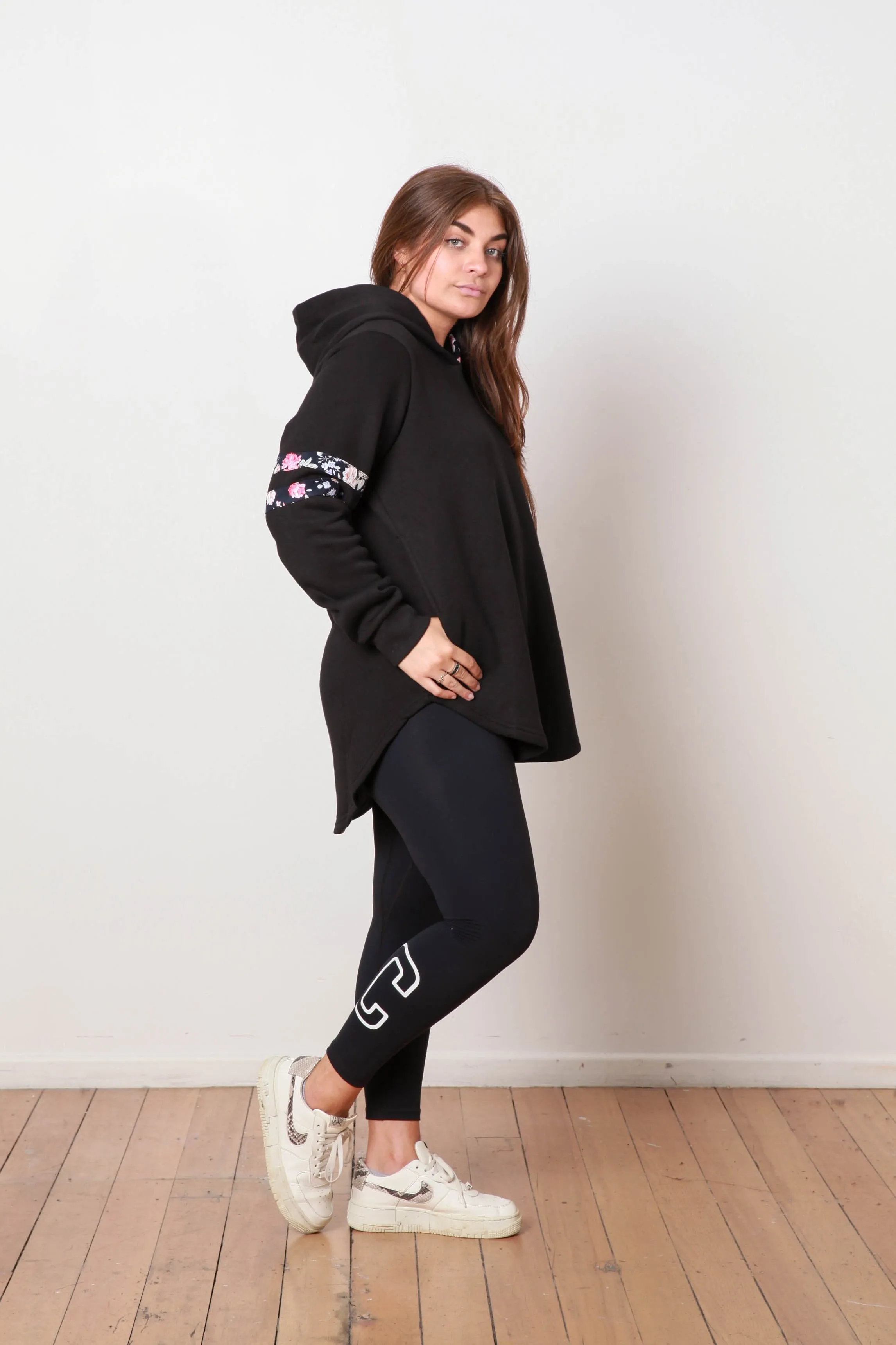 BELLA BASEBALL HOODY