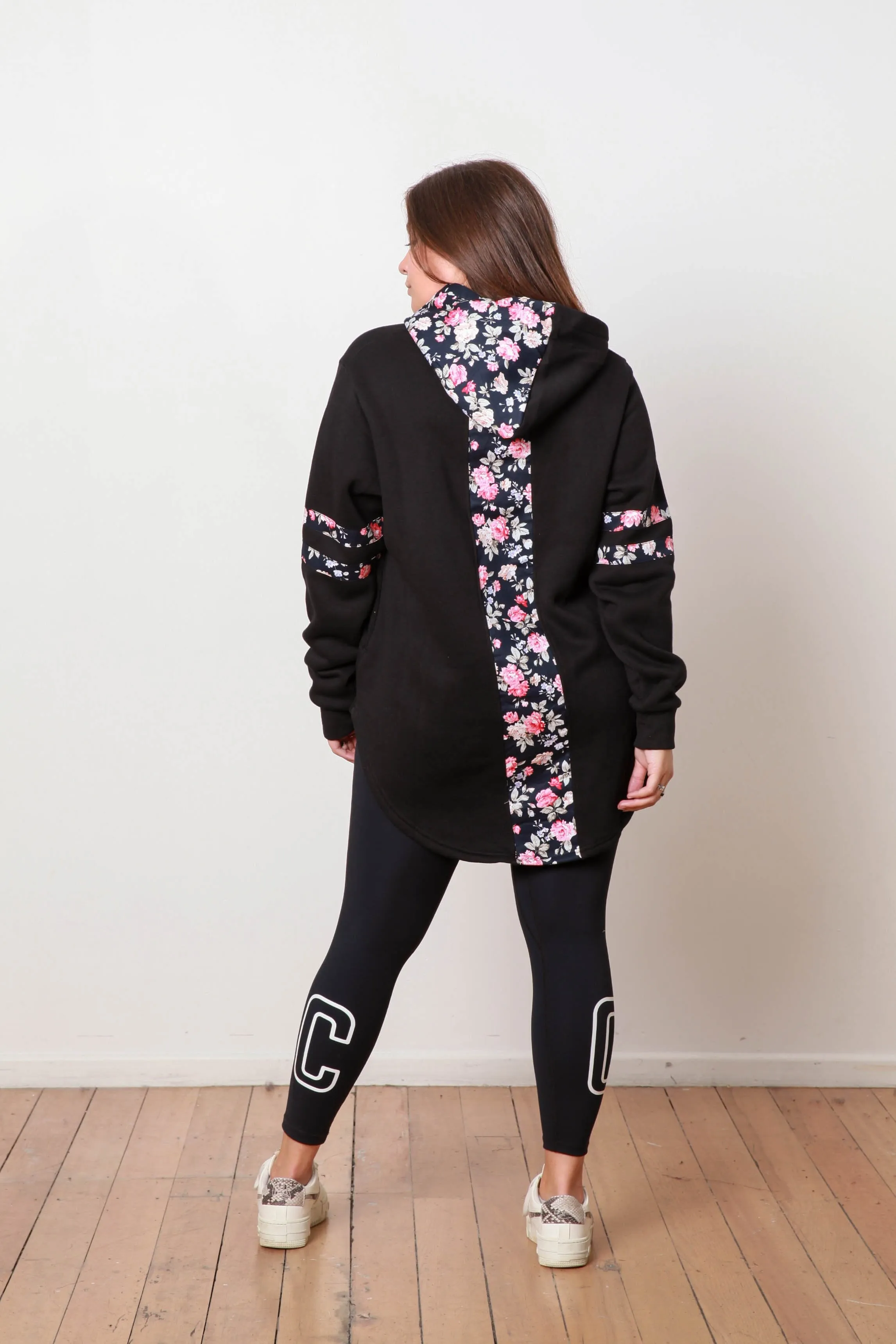 BELLA BASEBALL HOODY