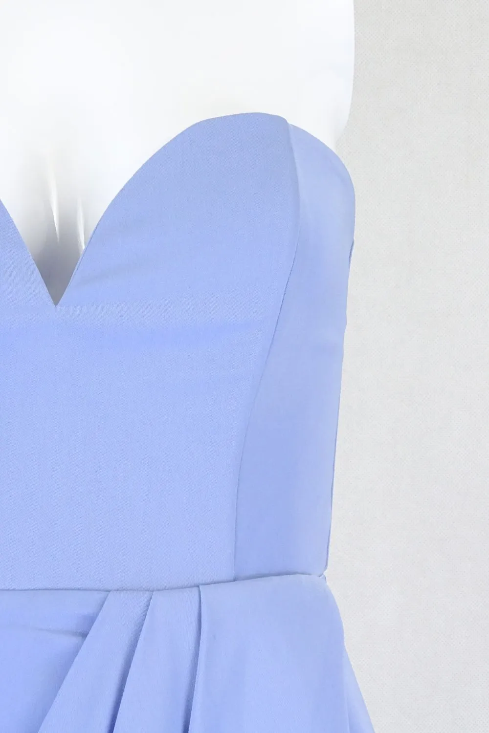 Blue Strapless Dress  6AU