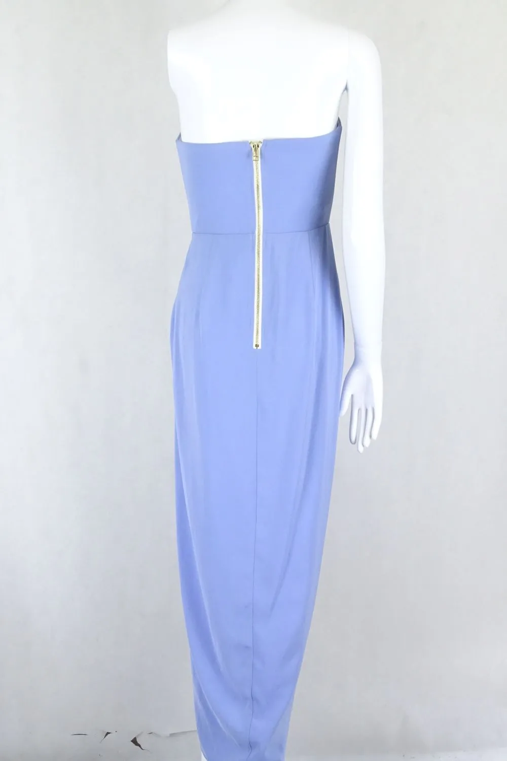 Blue Strapless Dress  6AU