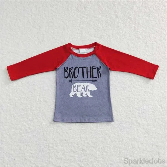 Boys Shirt - Long Sleeve - Brother Bear to 14/16 Western