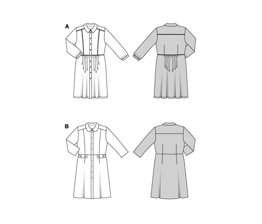 Burda Sewing Pattern 5882 Misses' Dress