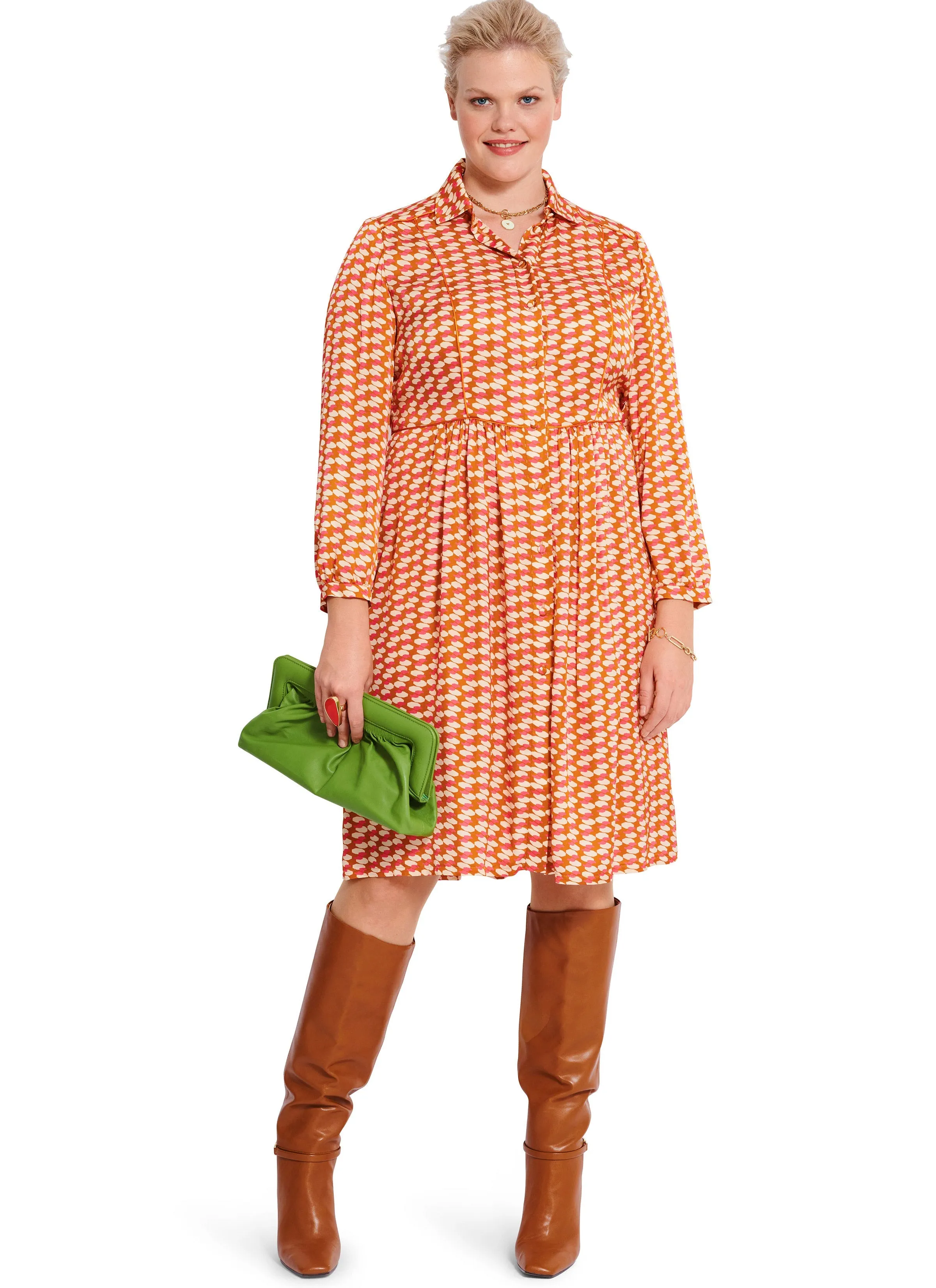 Burda Sewing Pattern 5882 Misses' Dress