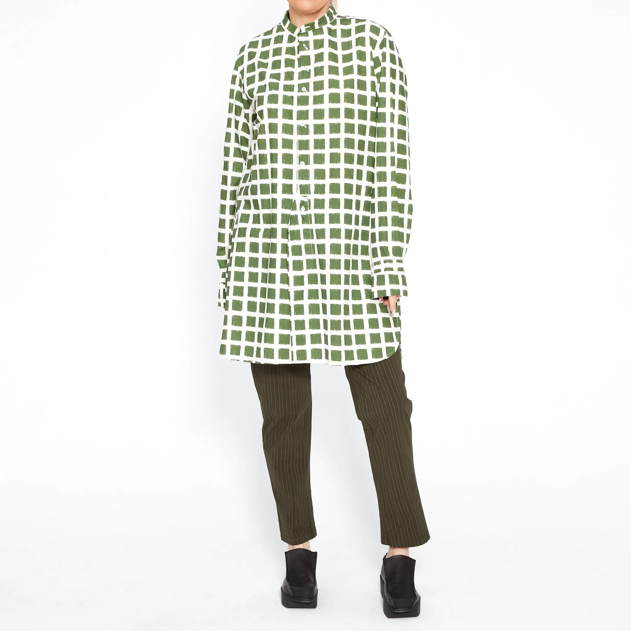 Charles Shirt - Green Check