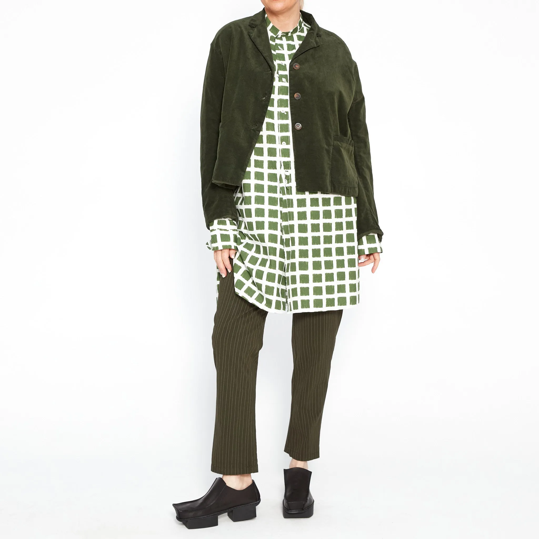 Charles Shirt - Green Check