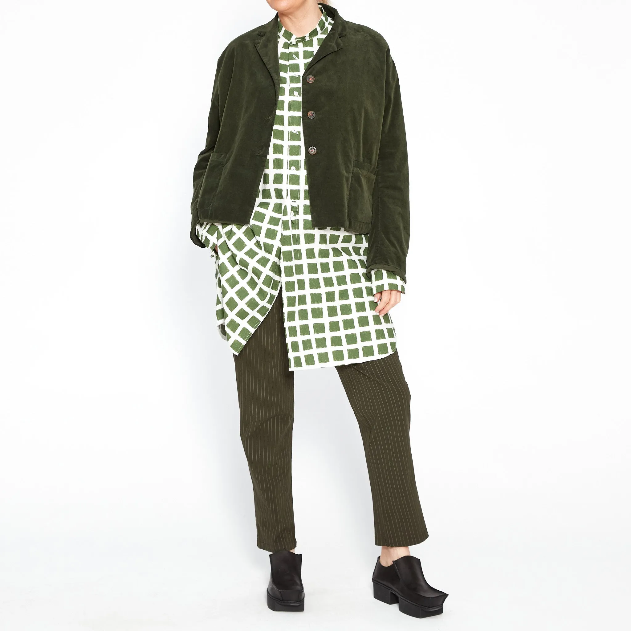 Charles Shirt - Green Check