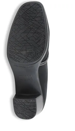 Cindi II Black Stretch Fabric Slip-on Shoes