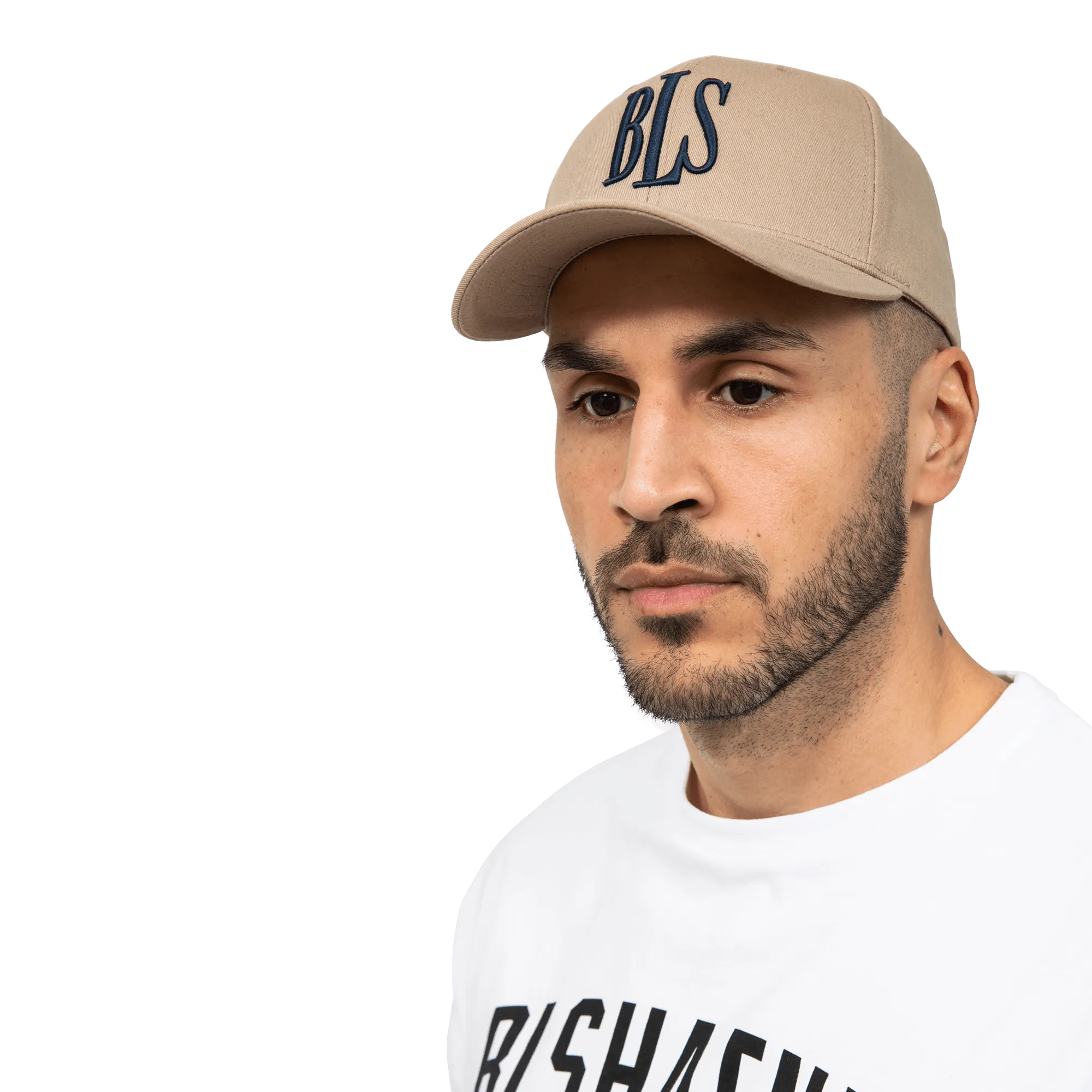 Classic Baseball Cap - Sand/Navy