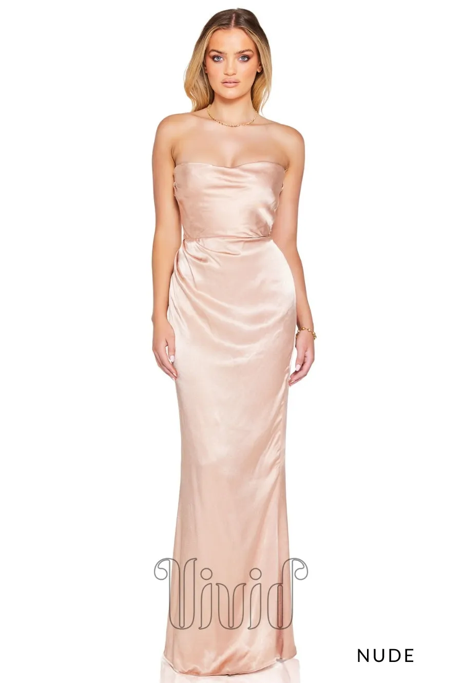 Emelie Strapless Gown
