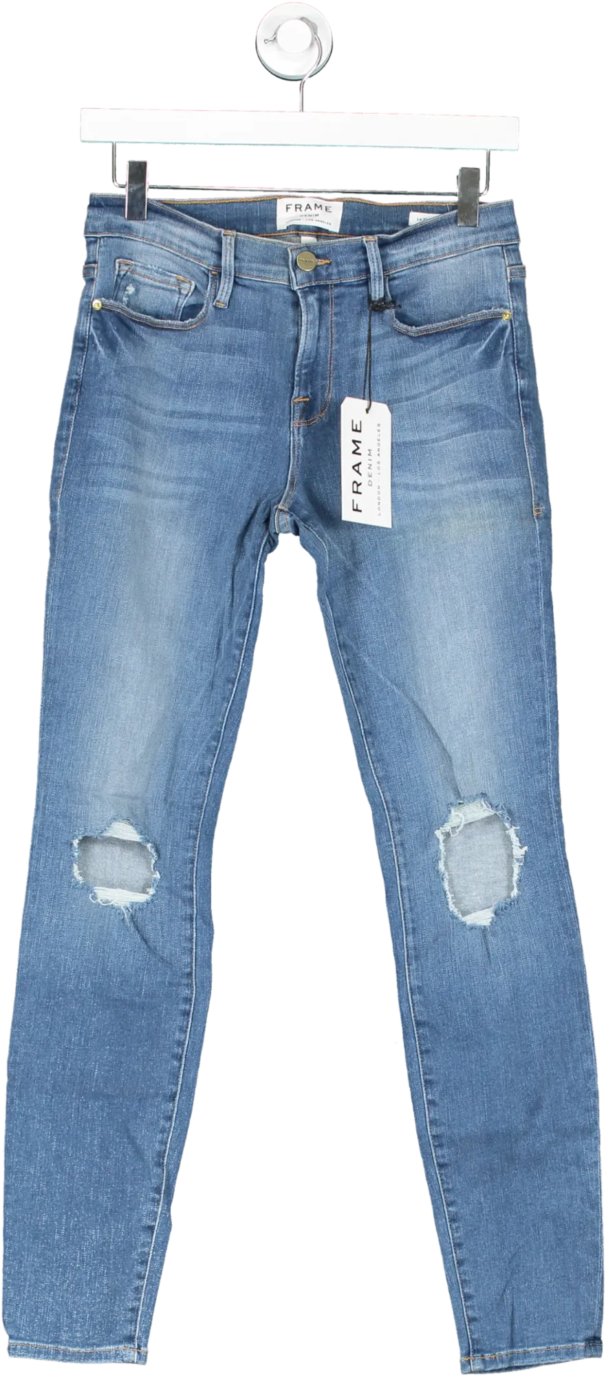 FRAME Denim Blue Le Skinny Jeans BNWT W28