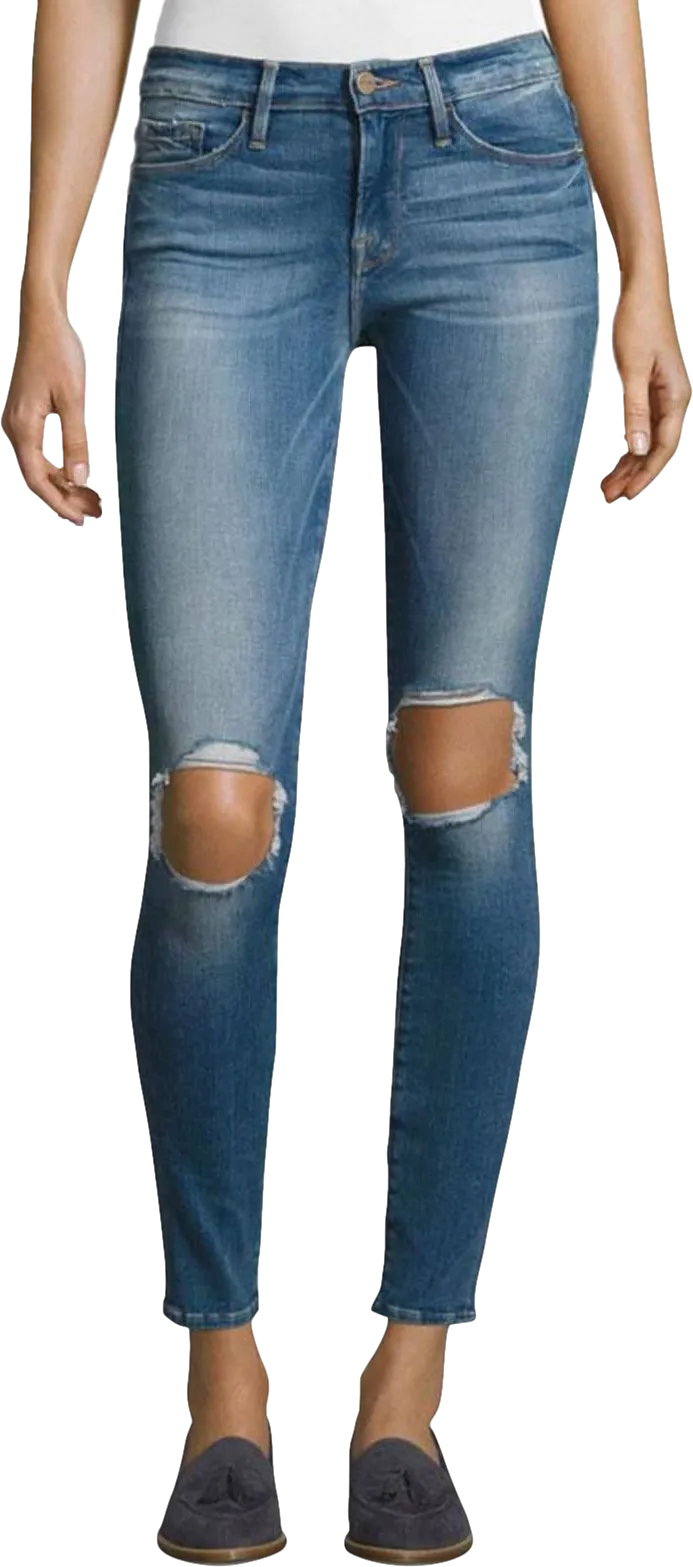 FRAME Denim Blue Le Skinny Jeans BNWT W28