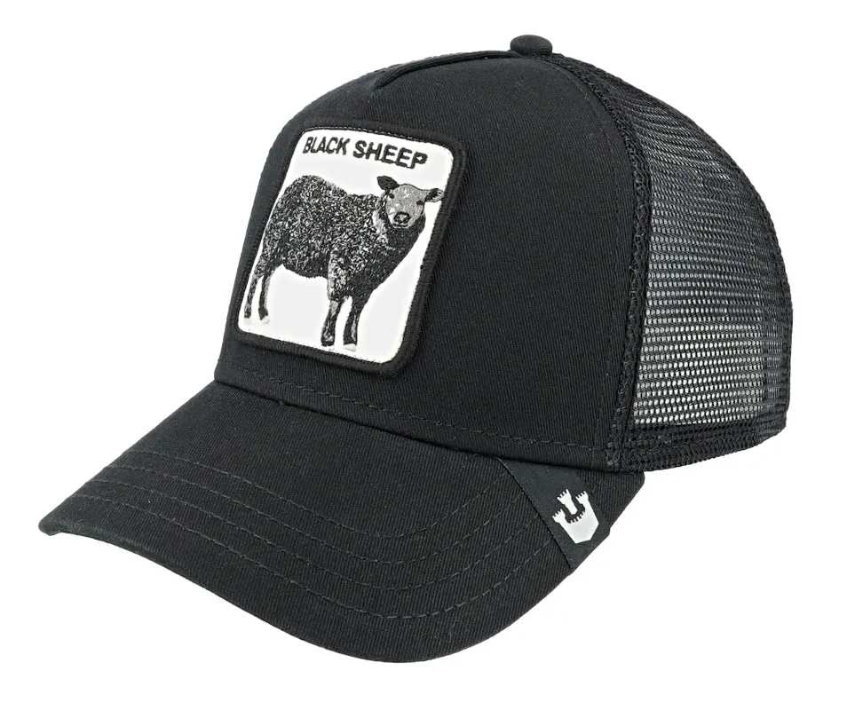 Goorin 'Black Sheep' Trucker cap in Black