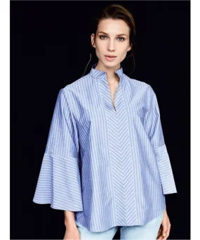 HARSHMAN Pepper Blouse in Gray