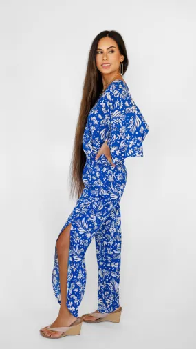 Haven Pant / Hula Sapphire