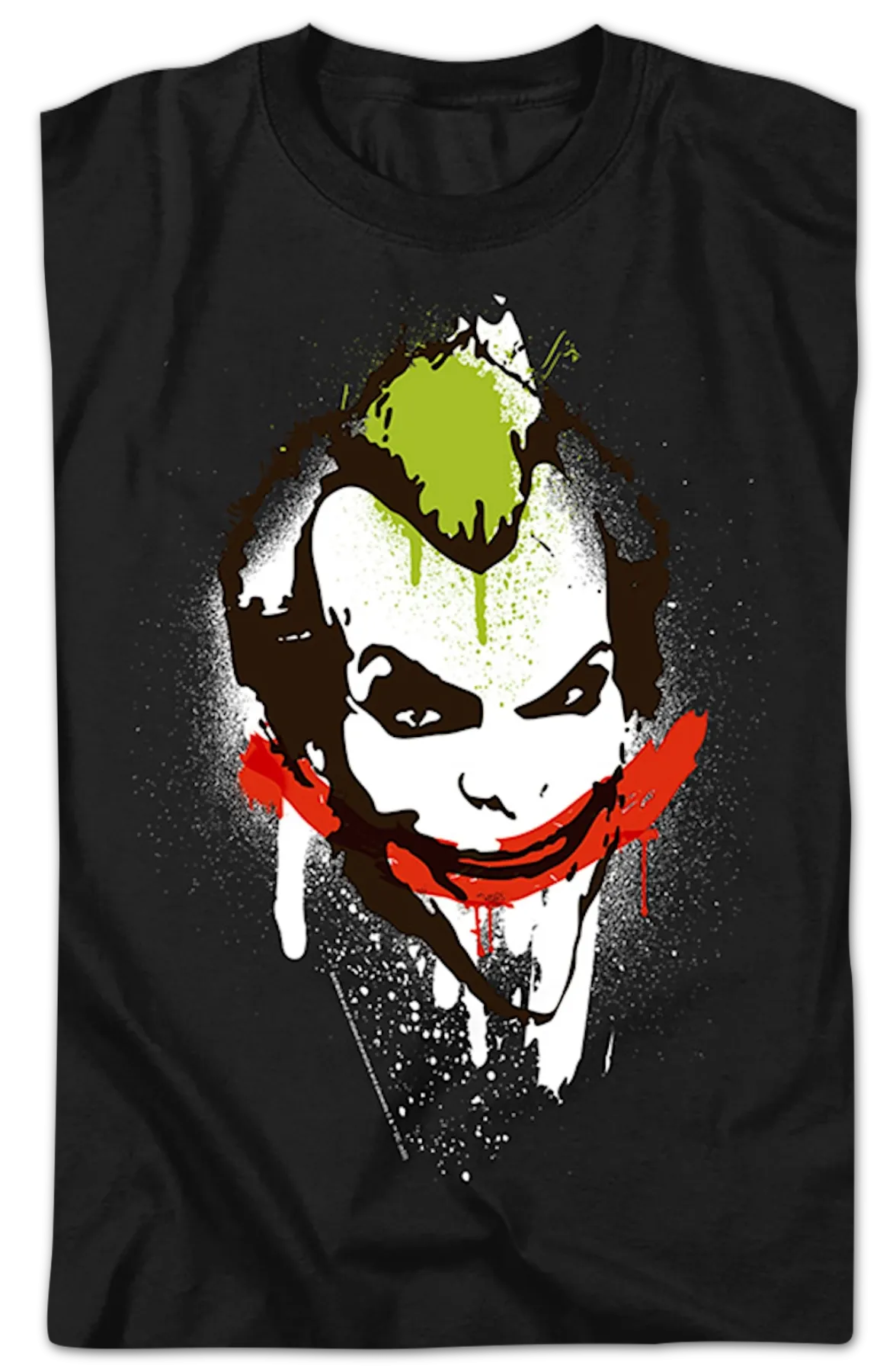 Joker Splattered Paint DC Comics T-Shirt
