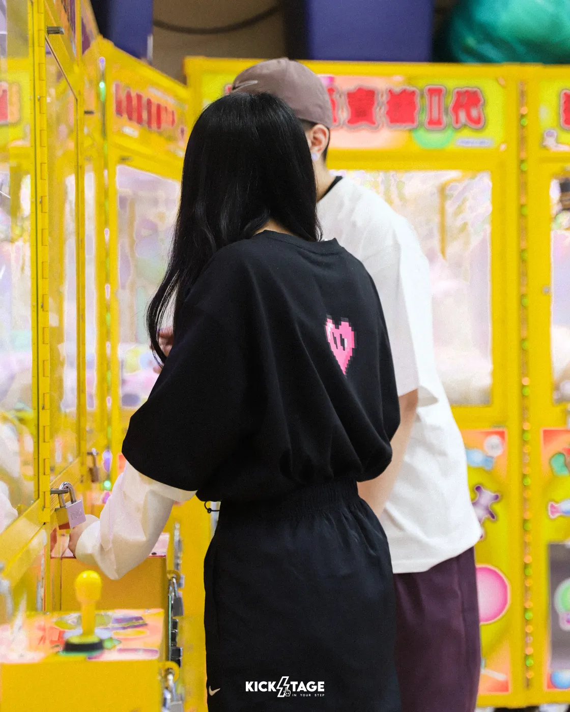 #KEEP PIXEL HEART TEE 【KS205】