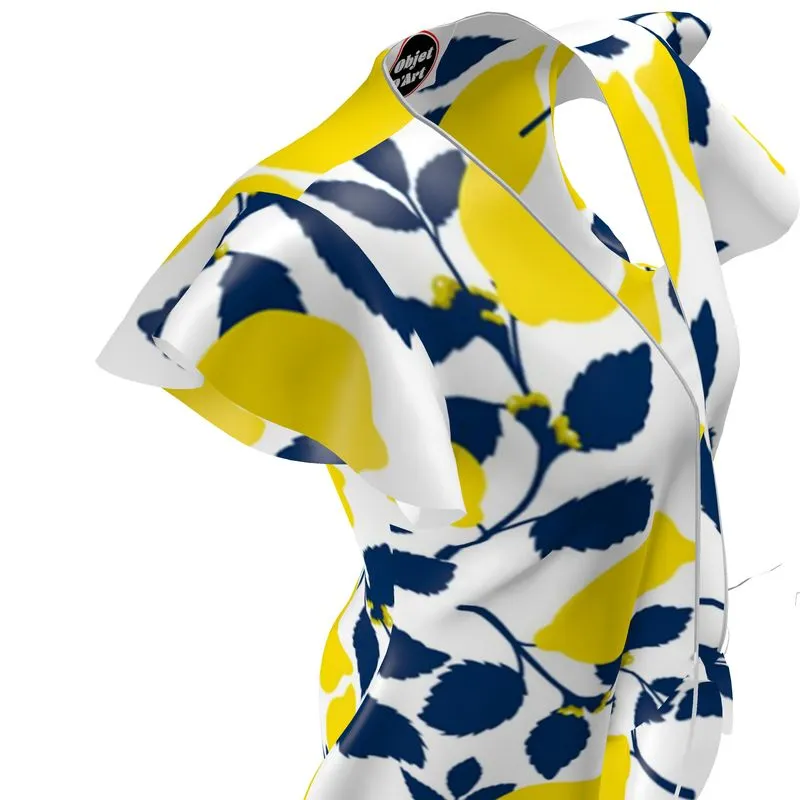 Lemony Fresh Tea Dress