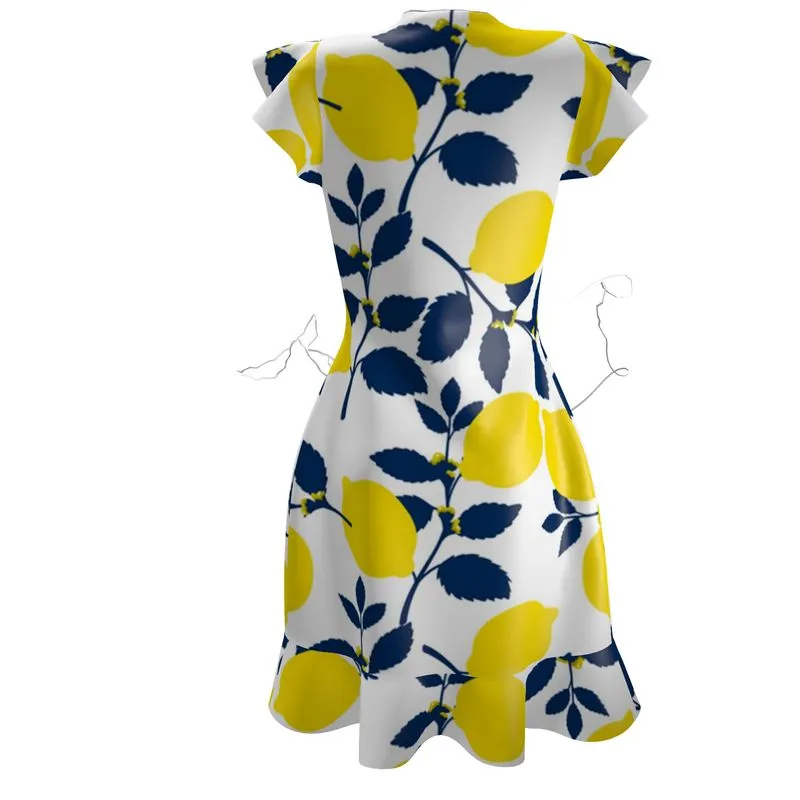 Lemony Fresh Tea Dress