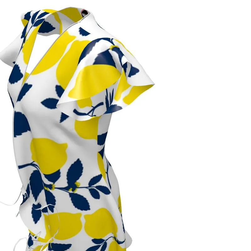 Lemony Fresh Tea Dress