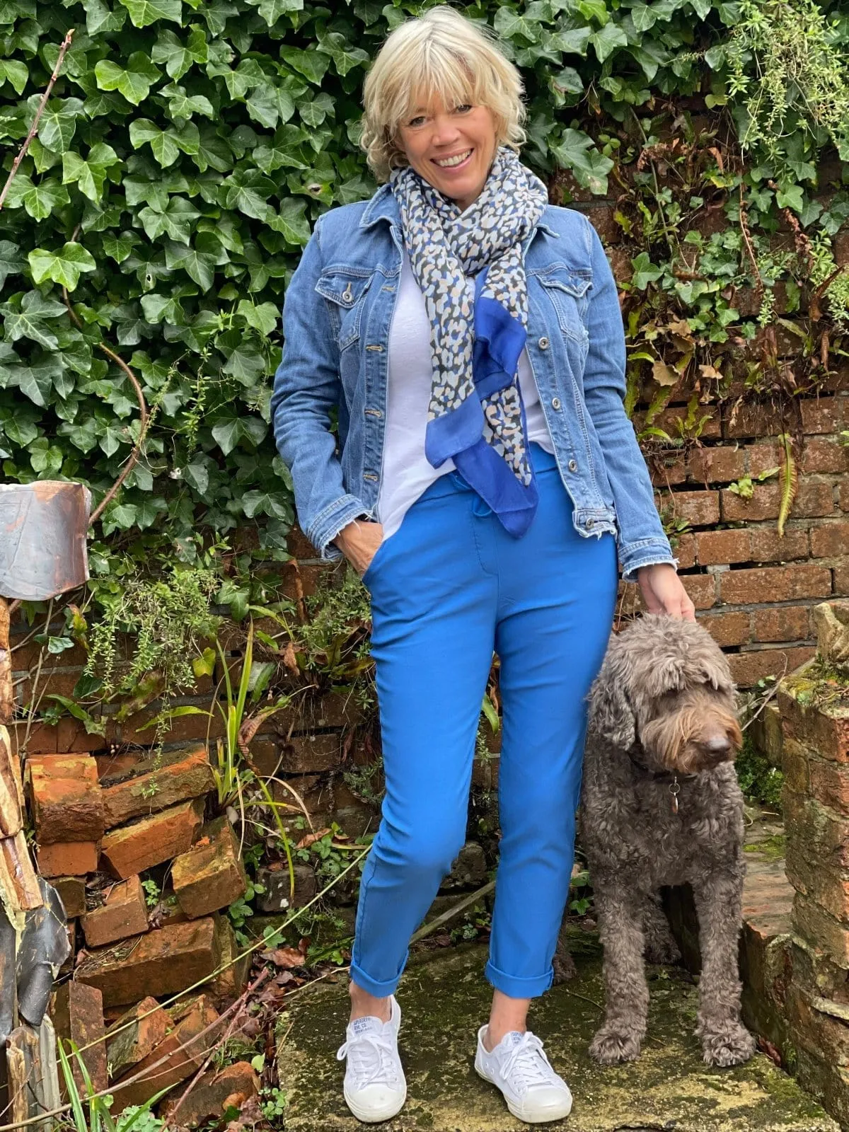 'Magic' Trousers - Royal blue