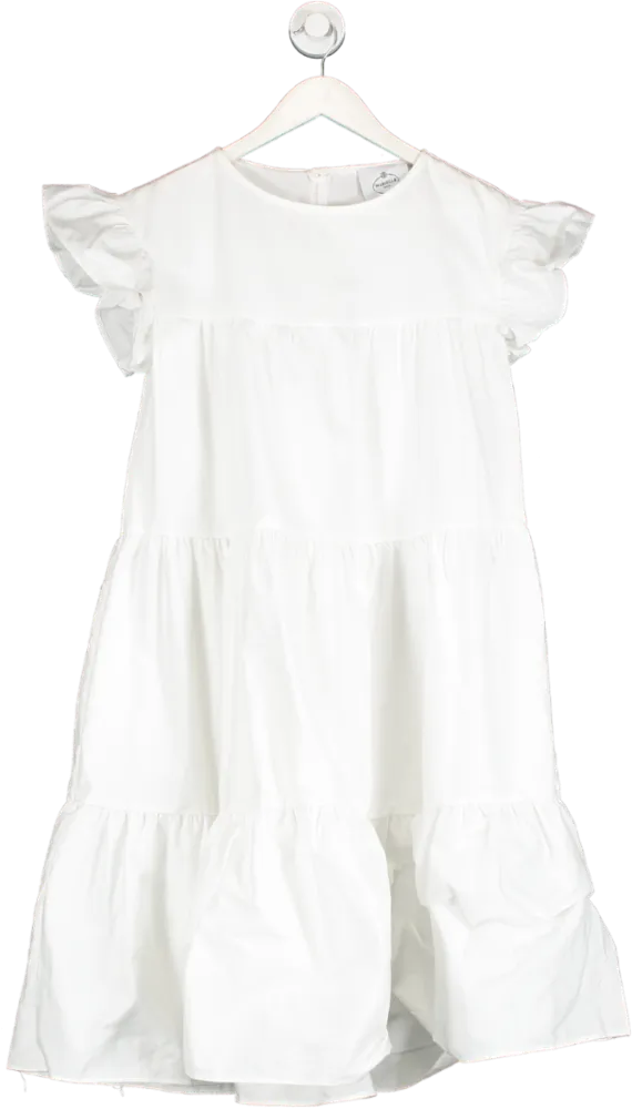 Marielle Stokkelaar White Caro Dress One Size