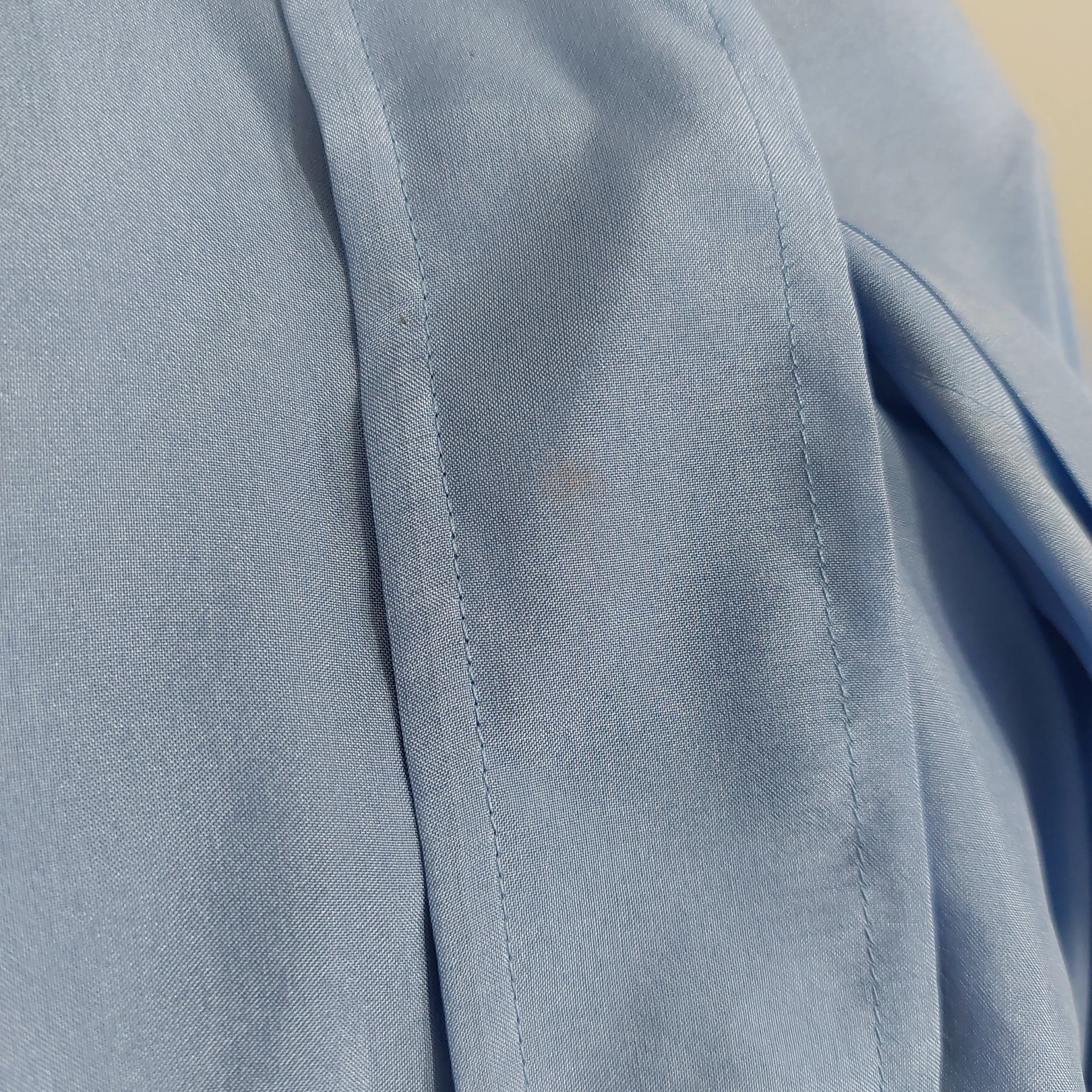 Massimo Dutti Blue Silk Shirt | Gently used |