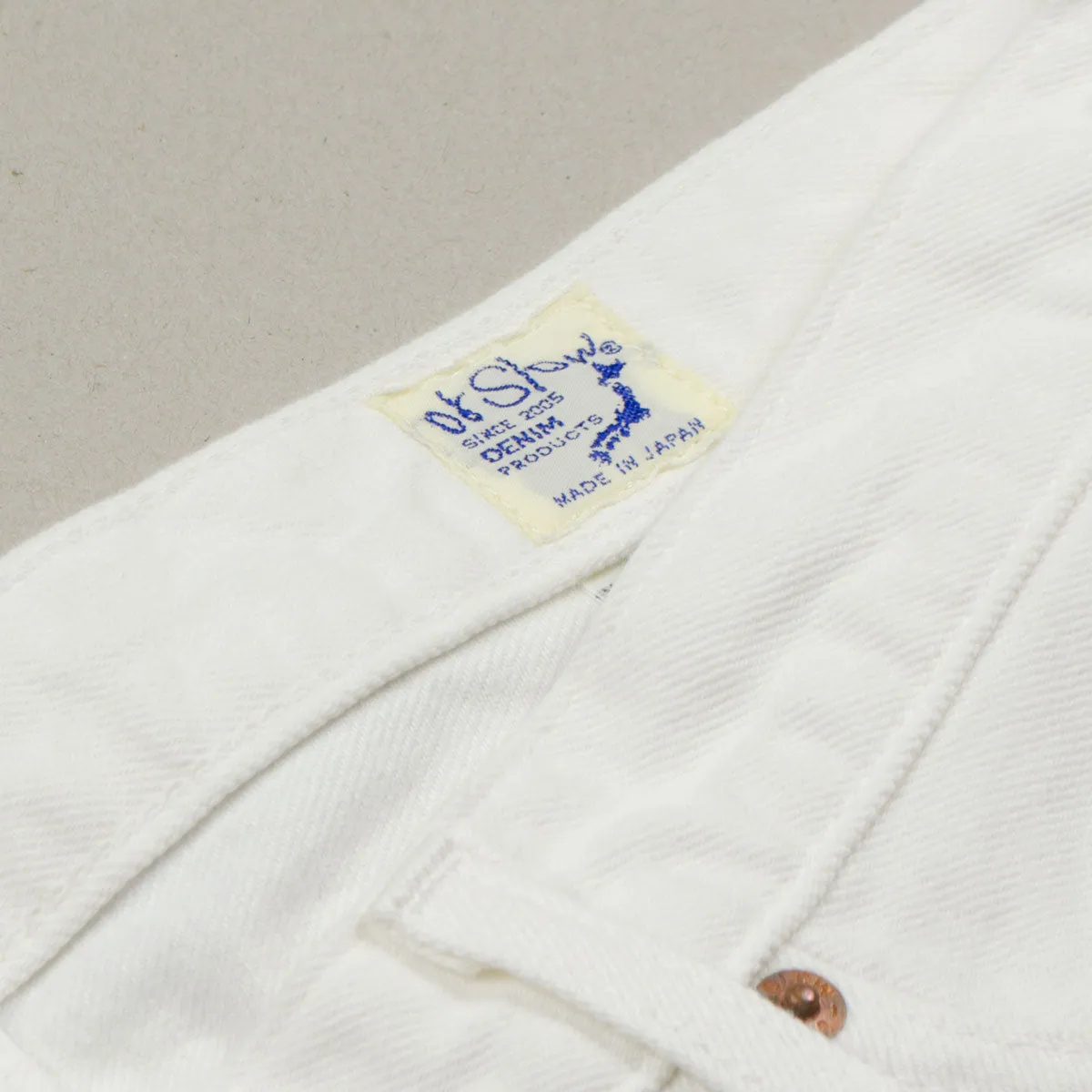 orSlow - Ivy Fit Denim 107 - White