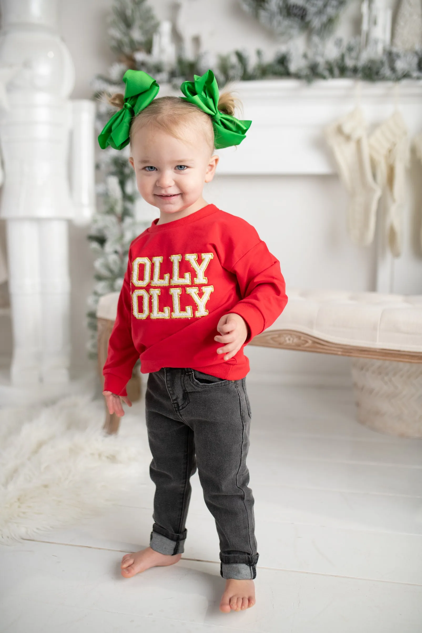 "Holly Jolly" Kid's Sweatshirt