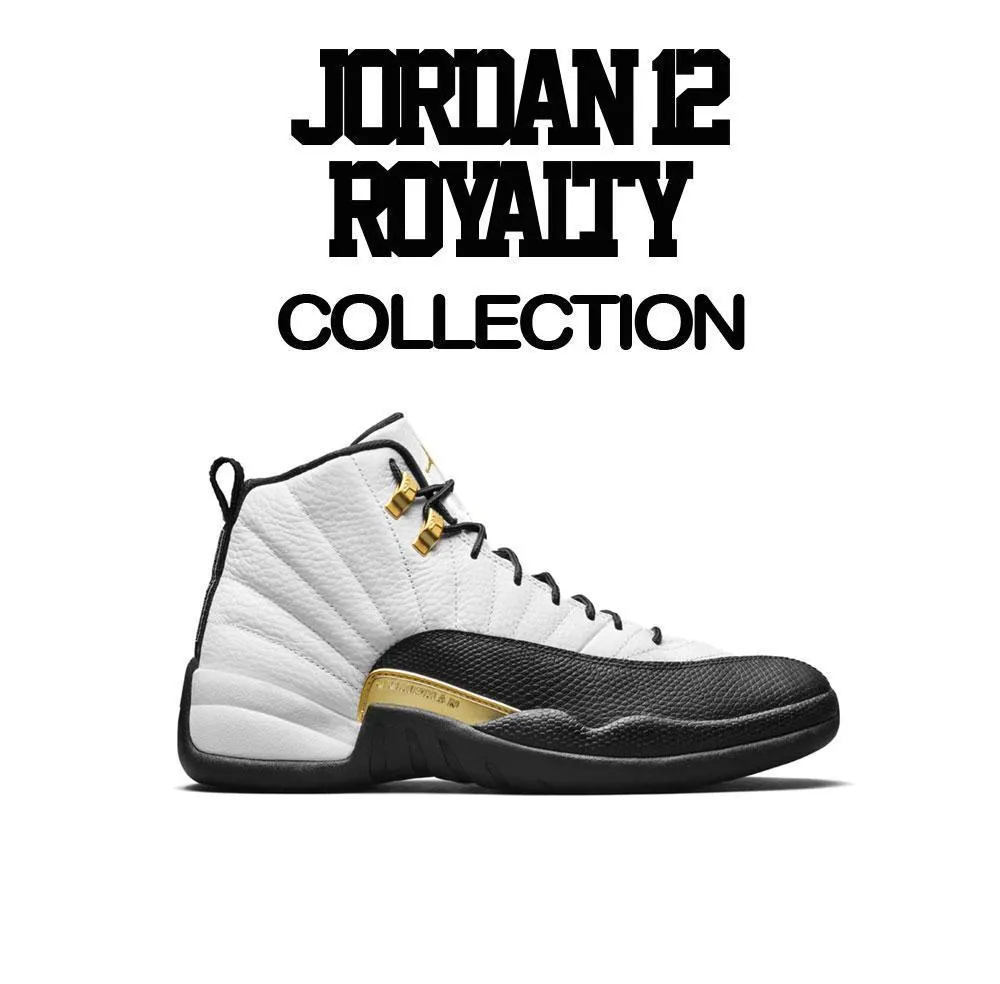 Retro 12 Royalty Living Life  Shirt