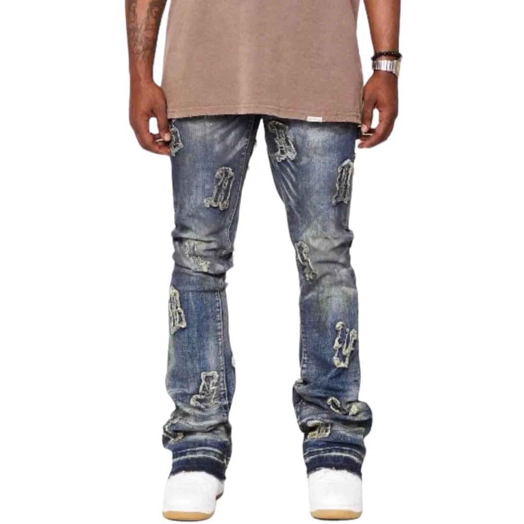 Valabasas Loomis Denim Stacked Jean (Blue Wash) VLBS3897