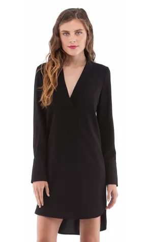 Wide Placket Shirt Dress